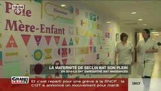 La maternité de Seclin bat son plein [upl. by Atsed]