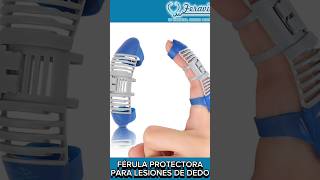 Férula protectora para lesiones de dedo de la mano salud viralvideo ortopedia [upl. by Anesusa]