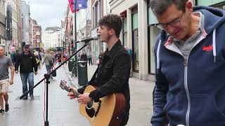 Sam Clifford Live Cover of Sign of The Times from Grafton Street Dublin Ireland Best of Busking [upl. by Imer]