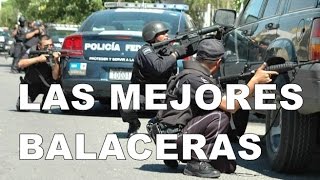 Las mejores balaceras en México 1  Top Mexico Shootouts [upl. by Ahsenom]