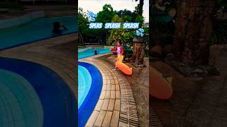 Splash Splash Splash 💦 Swimming is fun 💦 Pool fun vlog 💦 Kids song 🎶 shortvideo viral foryou [upl. by Norda586]