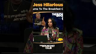 Jess Hilarious returns to the Breakfast Club thebreakfastclub charlamagnethegod podcast [upl. by Clippard213]