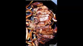 How To Make PanSeared Steak With Cognac Sauce [upl. by Ycnaf]