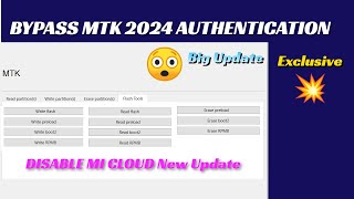 xiaomi flash tool 2024 V20  All Xiaomi MI account  xiaomi mi cloud  bypass micloud [upl. by Kcid]