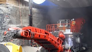 Excavation begins at the LRT tunnel [upl. by Eniamret262]