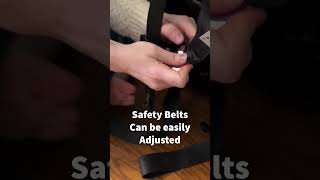 Graco Tranzitions 3 in 1 Harness Booster Seat how to adjust the seatbelt height carseat ad [upl. by Ivah]