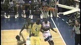 04031993 NCAA National Semifinal W1 Michigan Wolverines vs SE1 Kentucky Wildcats [upl. by Nuahsyar]