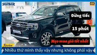 Giá tốt nhất trong năm FORD EVEREST 2024 lăn bánh T82024 [upl. by Yrahca]