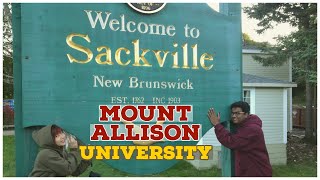 SACKVILLE NEW BRUNSWICK  Mount Allison University  Interesting Things About This Small Town [upl. by Matazzoni]