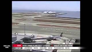 ASIANA FLIGHT 214 New Video Shows Entire Crash From Tower [upl. by Vins]