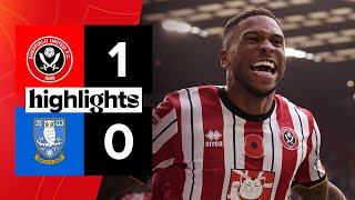 Sheffield United 10 Sheffield Wednesday  EFL Championship highlights [upl. by Acirea]