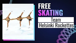 Team HELSINKI ROCKETTES FIN  Free Skating  Zagreb 2024  WorldSynchro [upl. by Kreiner]