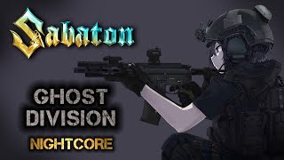 Female Cover SABATON – Ghost Division NIGHTCORE by ANAHATA  Lyrics [upl. by Nehgaem269]