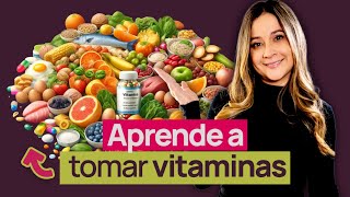 💊 Cómo tomar vitaminas correctamente para evitar daños 🤔 [upl. by Naejarual897]