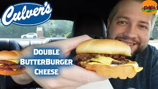 Culvers ButterBurger Cheese Double  Review [upl. by Hamlin]