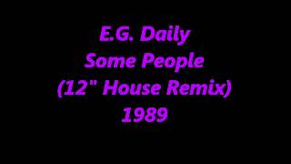 EG Daily quotSome Peoplequot 12quot House Remix 1989 [upl. by Nesnej981]