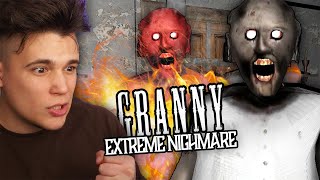 GRANNY WIDZI WSZYSTKO  GRANNY 1 EXTREME NIGHTMARE [upl. by Yesoj854]