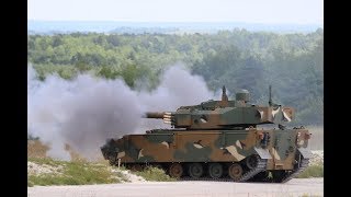 CMI Defence weapon systems turret 25 30 90 105mm live firing demonstration Suippes France [upl. by Anerak]