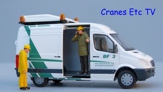 Conrad MercedesBenz Sprinter Van H N Krane by Cranes Etc TV [upl. by Odnesor]