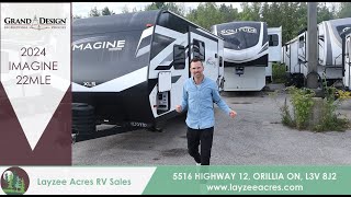 2024 Grand Design Imagine 22MLE  Paint me Green Call me a Pickle  Layzee Acres RV Sales [upl. by Ossie]