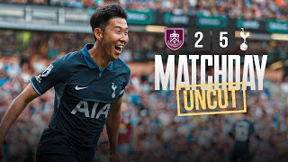 BURNLEY 25 TOTTENHAM HOTSPUR  MATCHDAY UNCUT  BEHINDTHESCENES OF HEUNGMIN SONS HATTRICK [upl. by Nahtanoj]