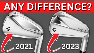 NEW vs OLD  TaylorMade P770 2023 Model vs 2021 Model [upl. by Fredrick]