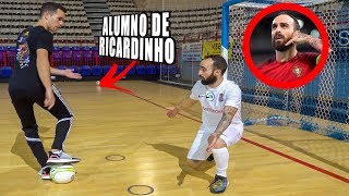 RICARDINHO ME ENSEÑA SUS MEJORES REGATES  Futsal amp Futbol calle [upl. by Jillayne]