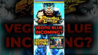 IS VEGITO BLUE COMING FOR LEGENDS FESTIVAL 2024 🔥 [upl. by Nehgaem]