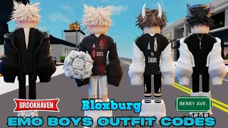 10New Boy Outfits Code For Brookhaven And Berry Avenue 2024Brookhaven Boys Outfit Code [upl. by Severn]