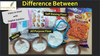 Maida  मैदा और बेकिंग आटा  AllPurpose Flour  Self Raising Flour  Types of Baking Flour  50 [upl. by Sedecrem]