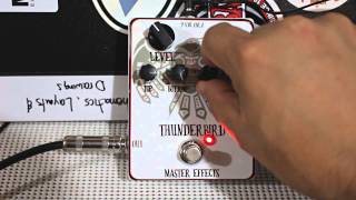 Master Effects Thunderbird ROG Marshall Super Lead 100 Simulator [upl. by Iew]