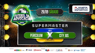 PERICULUM X CITY  CAMPEONATO SUPERMASTER DA ADVOCACIA  28092024 [upl. by Carce]