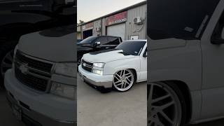 NBS Cateye Chevy Silverado Dropped On 24s [upl. by Elon]