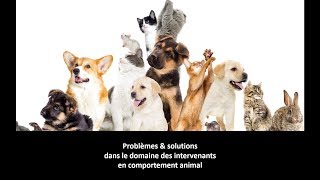 POUR TOUS LES INTERVENANTS EN COMPORTEMENT ANIMAL  Comment sauver votre métier [upl. by Aikenahs]