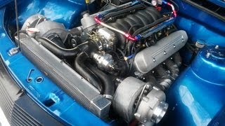 VH Commodore V8 twin turbo [upl. by Parrnell]