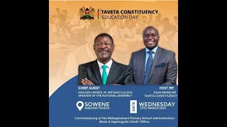 TAVETA CONSTITUENCY EDUCATION DAY 27TH MARCH 2024 [upl. by Trinia]