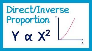 DirectInverse Proportion  GCSE Higher Maths [upl. by Attelrak58]