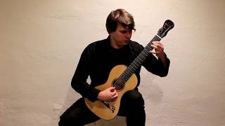 Matteo Carcassi Etude 20 from 25 Etudes op 60 played by Patrik Kleemola [upl. by Guod]