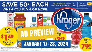 MEGA SALE Kroger Ad Preview for 117123  MORE Mega NEW Weekly Digitals amp MORE [upl. by Ahsirek]