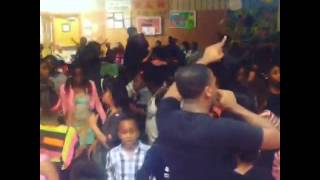 All The Way Turned Up At Greencastle Elementary School [upl. by Seuqirdor]