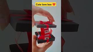 Cute love box ❤shorts youtubeshorts diylovebox lovebox art love [upl. by Aroled360]