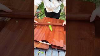 Solid wood cutting boardEbony wood cutting boardCutting boardyoutubeshortsshortsviralvideosong [upl. by Nahtal]