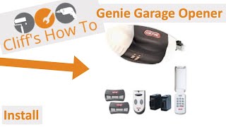 Genie Garage Door Opener Unboxing Model  205332158 [upl. by Ragen]