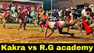 Kakra vs RG academy kabaddi match miragpur tournament sharanpur Kabaddi kabaddi live kabaddi 365 [upl. by Verna]