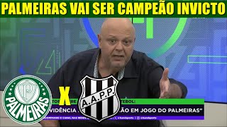 PALMEIRAS VAI SER CAMPEÃO INVICTO PALMEIRAS X PONTE PRETA PAULISTÃO 2024 [upl. by Ranchod]