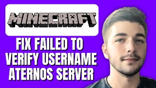 How To Fix Failed To Verify Username Error In Minecraft Tlauncher Multiplayer Aternos Server [upl. by Gabriellia]