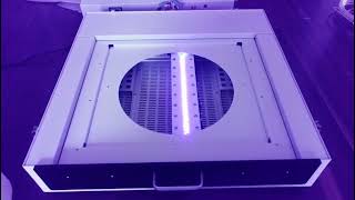 Good Uniformity of the Scanning UV LED Curing System Machine [upl. by Corley]