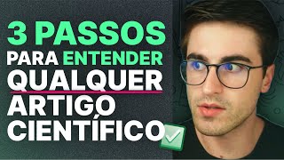 Como ler artigos científicos do ZERO passo a passo ilustrado [upl. by Reece]