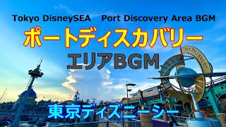 TDS ポートディスカバリー・エリアBGM 東京ディズニーシー Tokyo DisneySEA Port Discovery Area BGM 作業用BGM 2019年5月録音 [upl. by Fugazy]