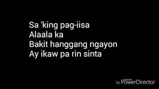 Kristel Fulgar  Hanggang Ngayon Lyrics [upl. by Errick793]